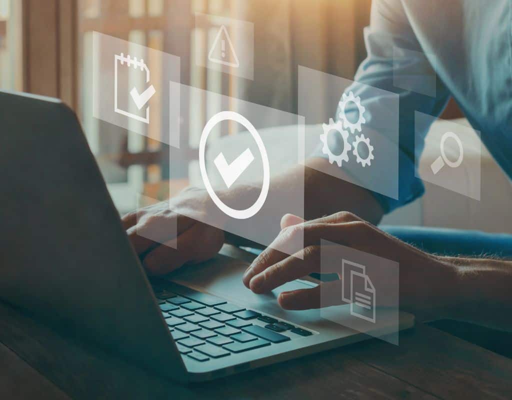 QA automation testing dashboard