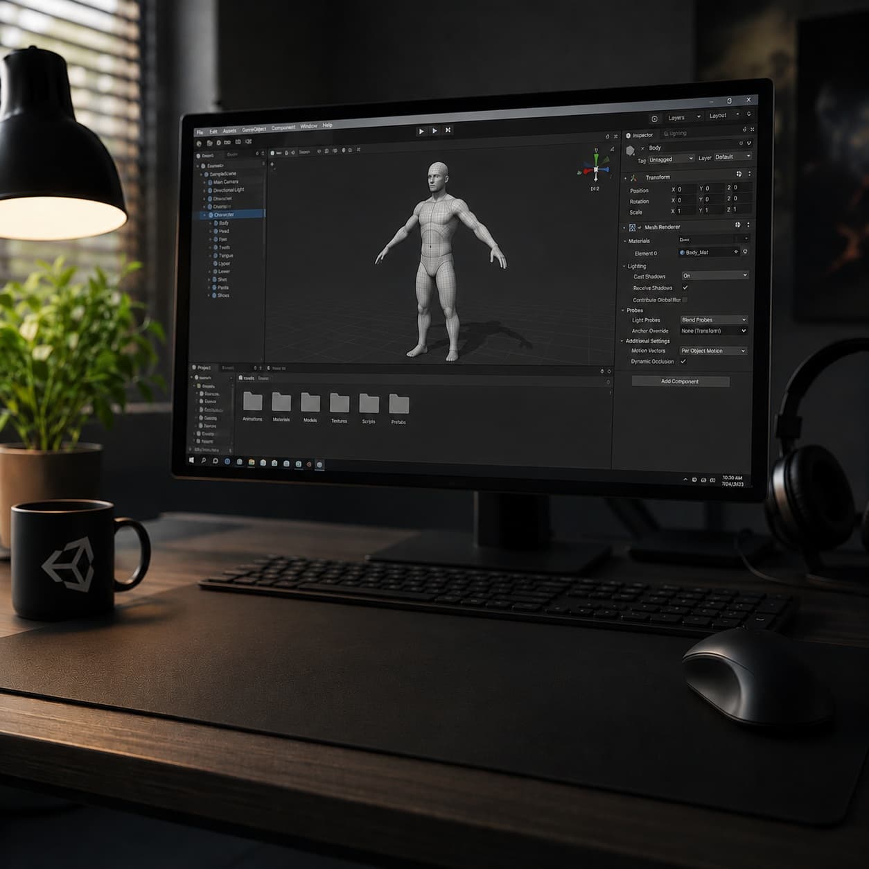 Unity real-time 3D and interactive development
