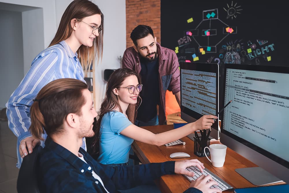 Dedicated development team
